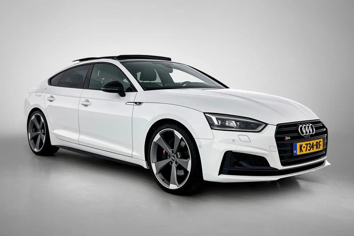 3.0 TFSI S5 quattro Pro Line Plus (Goed OndH, Panorama, B&O, Trekhaak, Camera, Navi, Addapt Cruise, Etc)