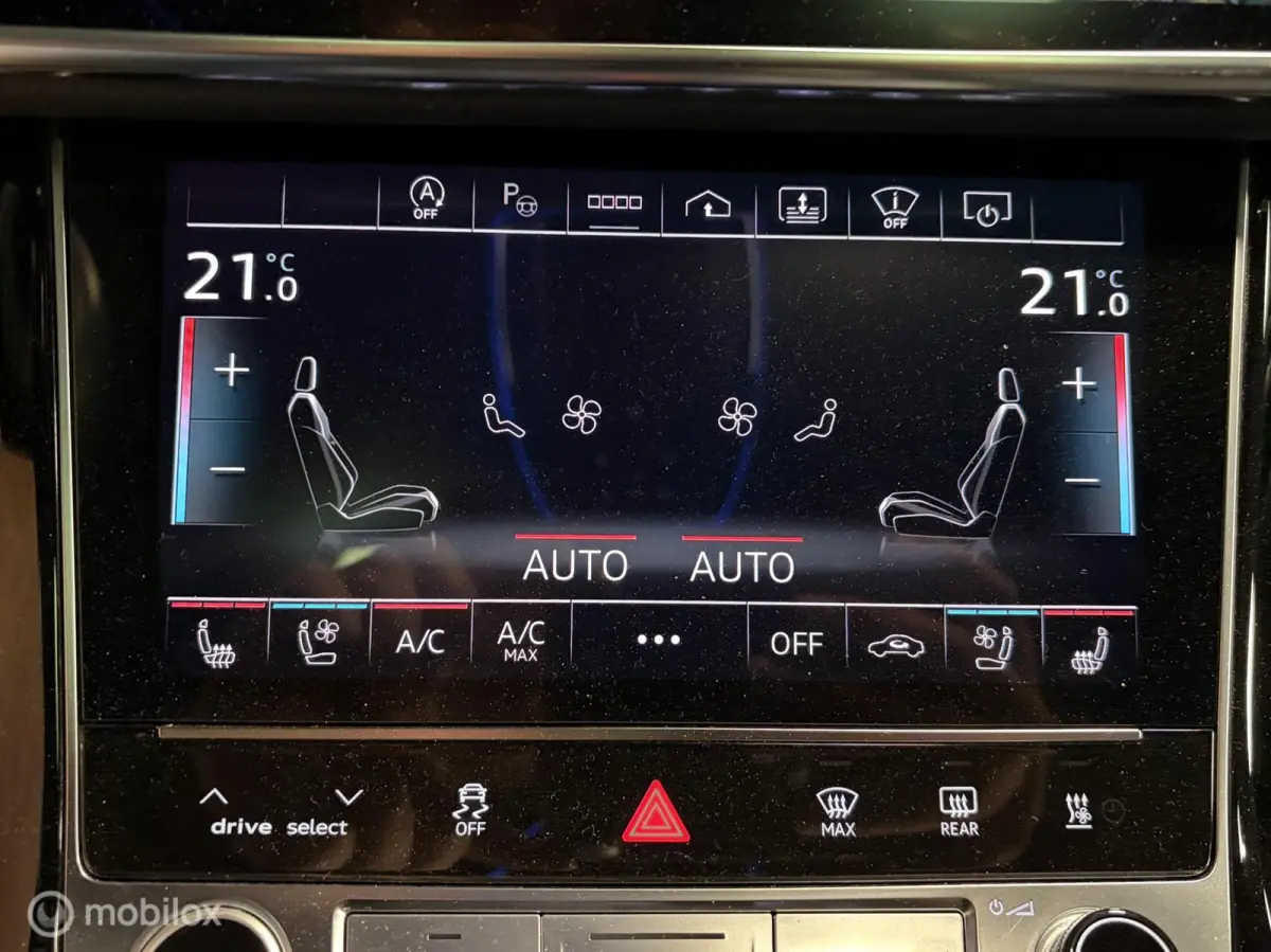 60 TFSI S-LINE V8 460 PK VERWACHT / 4WS / BLACK OPTIC+ / BOWERS & WILKINS / 21" / PANO / VALCONA / UNIEK IN NL! / STOELVERW. / STOELKOELING /