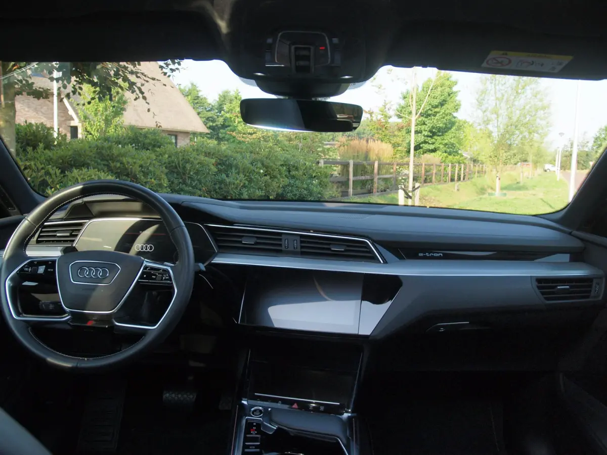 55 quattro S edition 95 kWh | SOH 92% | S-Line Stoelen | Panoramadak | Bang & Olufsen | Camera | Ambienteverlichting |