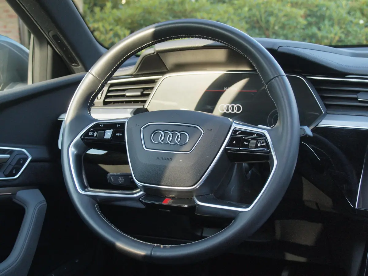 55 quattro S edition 95 kWh | SOH 92% | S-Line Stoelen | Panoramadak | Bang & Olufsen | Camera | Ambienteverlichting |