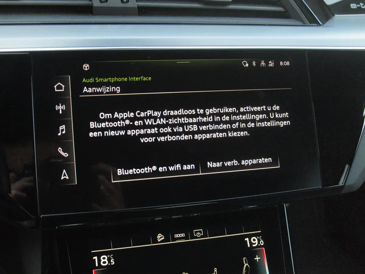 55 quattro S edition 95 kWh | SOH 92% | S-Line Stoelen | Panoramadak | Bang & Olufsen | Camera | Ambienteverlichting |