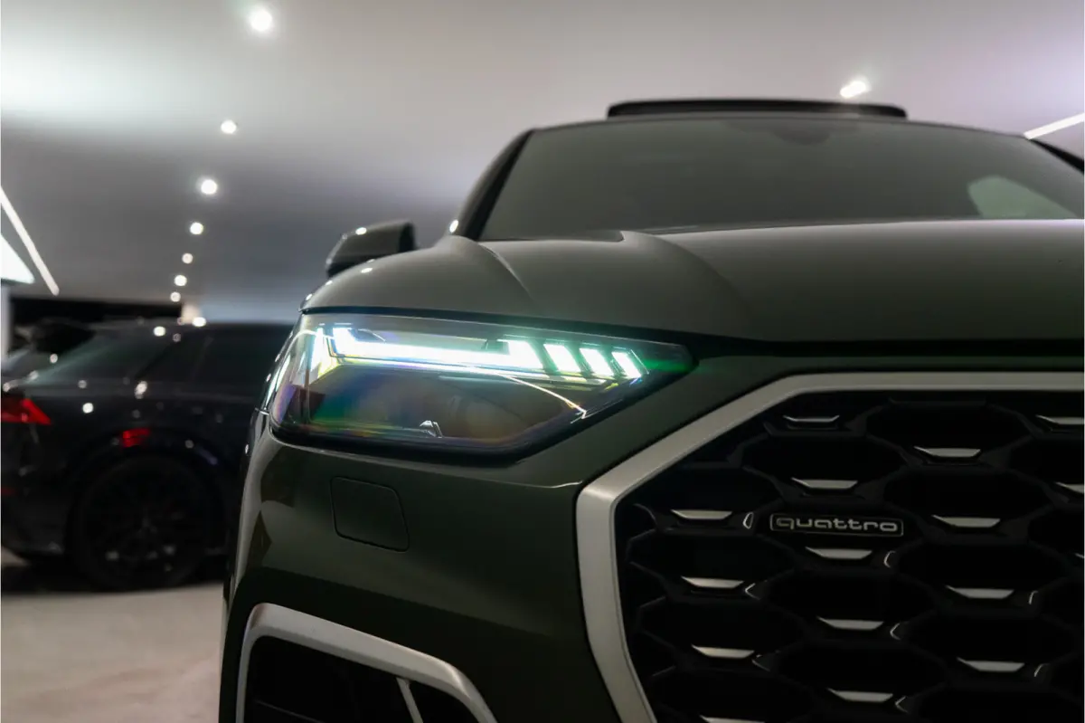 55 TFSI e S Line 367PK | District Green | Pano | Virtual | 21'' | SQ5 Sierstukken | 12 MND Garantie