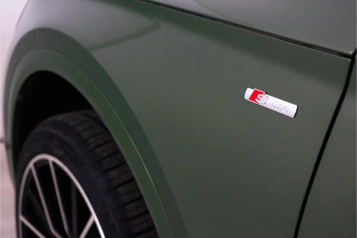 55 TFSI e S Line 367PK | District Green | Pano | Virtual | 21'' | SQ5 Sierstukken | 12 MND Garantie