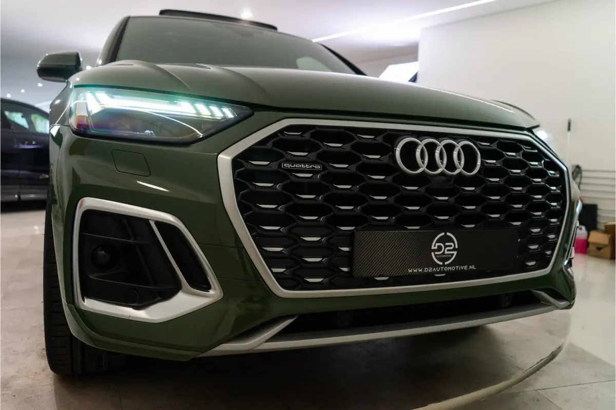55 TFSI e S Line 367PK | District Green | Pano | Virtual | 21'' | SQ5 Sierstukken | 12 MND Garantie