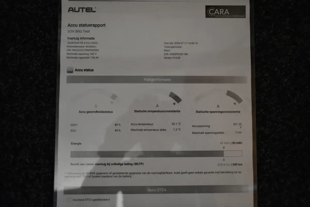 55 kWh Advanced Black edition El a-Klep 20" Virtual