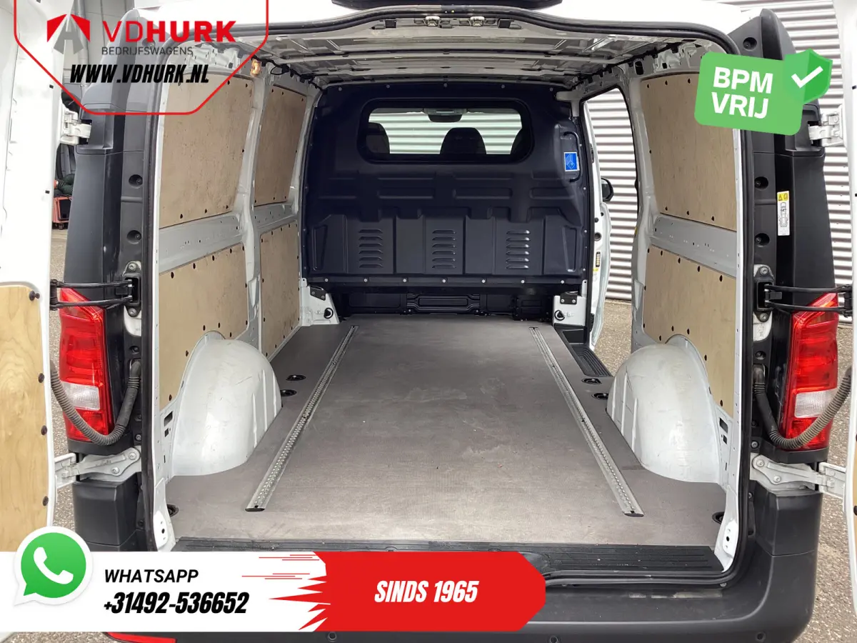 116 CDI Aut. L3 XL 270Gr.deuren/ Stoelverw./ Carplay/ Navi/ Camera/ PDC/ Cruise/ Airco