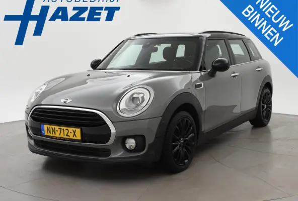 1.5 COOPER 136 PK MOONWALK GREY + ZWART DAK | 17 INCH ZWARTE VELGEN | LED | NAVIGATIE
