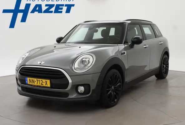 1.5 COOPER 136 PK MOONWALK GREY + ZWART DAK | 17 INCH ZWARTE VELGEN | LED | NAVIGATIE