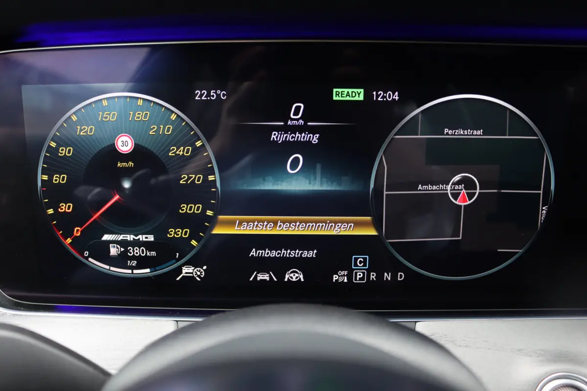 AMG 43 Premium | Panoramadak | Distronic+ | AMG Ride Control | Soft-Close | Burmester | Nappa Leder | HUD | Multibeam LED | Schakelbare Uitlaat |