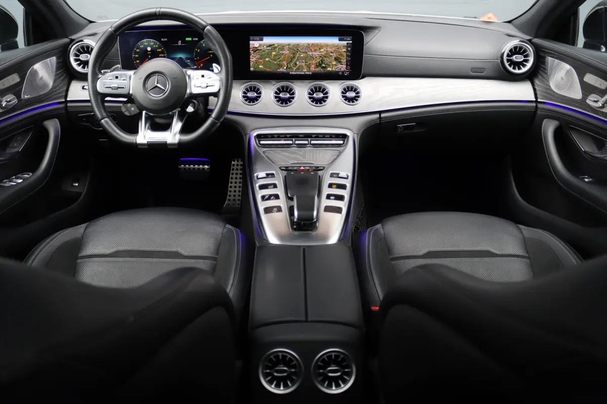 AMG 43 Premium | Panoramadak | Distronic+ | AMG Ride Control | Soft-Close | Burmester | Nappa Leder | HUD | Multibeam LED | Schakelbare Uitlaat |