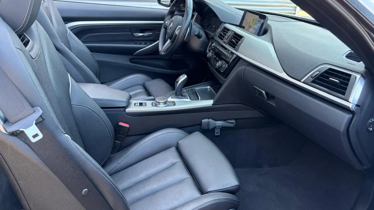 420i 183PK HIGH EXECUTIVE M-SPORT AUTOMAAT / NAVI / LEDER / FULL-LED / CLIMA / 19" LMV / KEYLESS / ORG. NL. / MEMORY SEATS / NEKVERWARMING / WINTERPAKKET / UNIEK !!