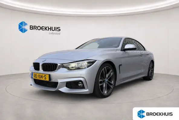 420i 183PK HIGH EXECUTIVE M-SPORT AUTOMAAT / NAVI / LEDER / FULL-LED / CLIMA / 19" LMV / KEYLESS / ORG. NL. / MEMORY SEATS / NEKVERWARMING / WINTERPAKKET / UNIEK !!