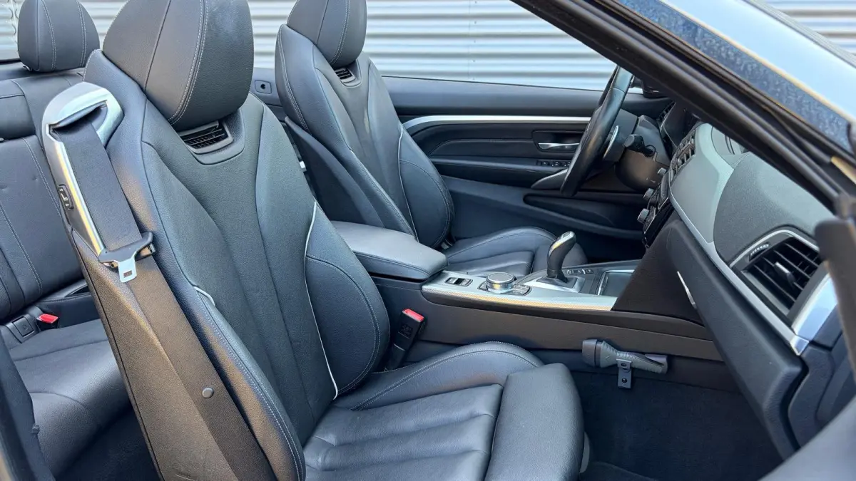 420i 183PK HIGH EXECUTIVE M-SPORT AUTOMAAT / NAVI / LEDER / FULL-LED / CLIMA / 19" LMV / KEYLESS / ORG. NL. / MEMORY SEATS / NEKVERWARMING / WINTERPAKKET / UNIEK !!
