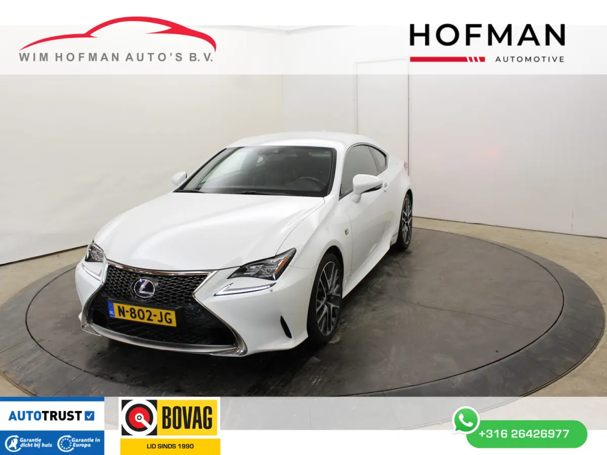 300h F SPORT 10 jaar Lexus garantie | Dodehoek | Keyless | Stoel vent.