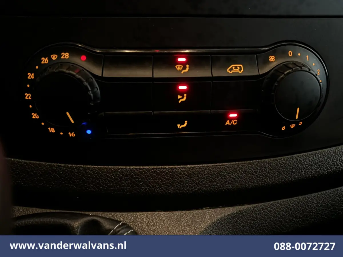 116 CDI 164pk L2H1 Euro6 Airco | Camera | Navigatie | Cruisecontrol | Stoelverwarming Bijrijdersbank, Achterklep