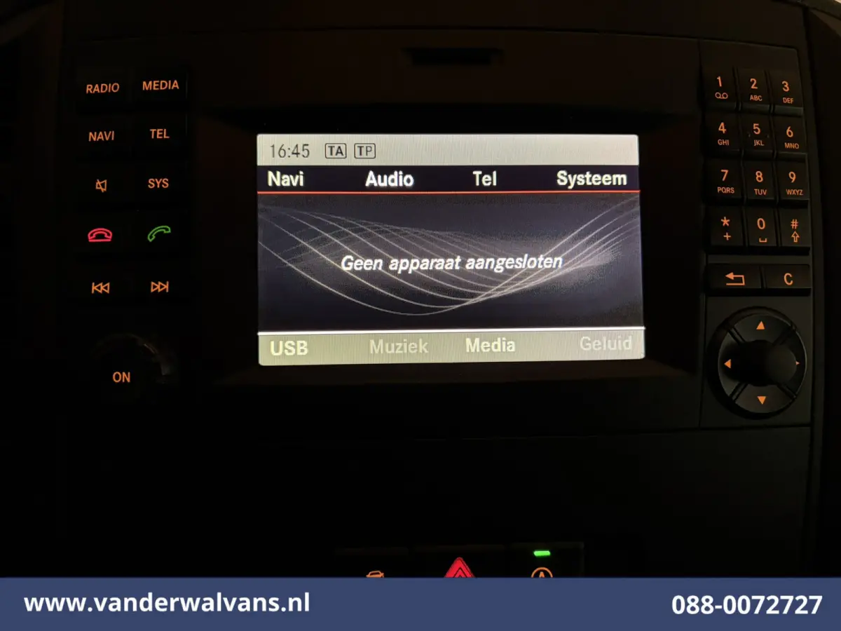 116 CDI 164pk L2H1 Euro6 Airco | Camera | Navigatie | Cruisecontrol | Stoelverwarming Bijrijdersbank, Achterklep