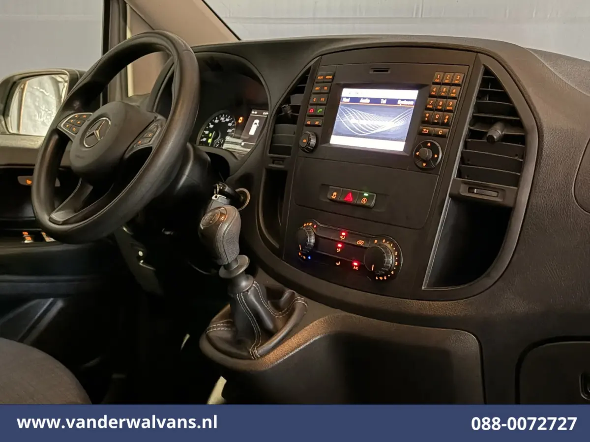 116 CDI 164pk L2H1 Euro6 Airco | Camera | Navigatie | Cruisecontrol | Stoelverwarming Bijrijdersbank, Achterklep