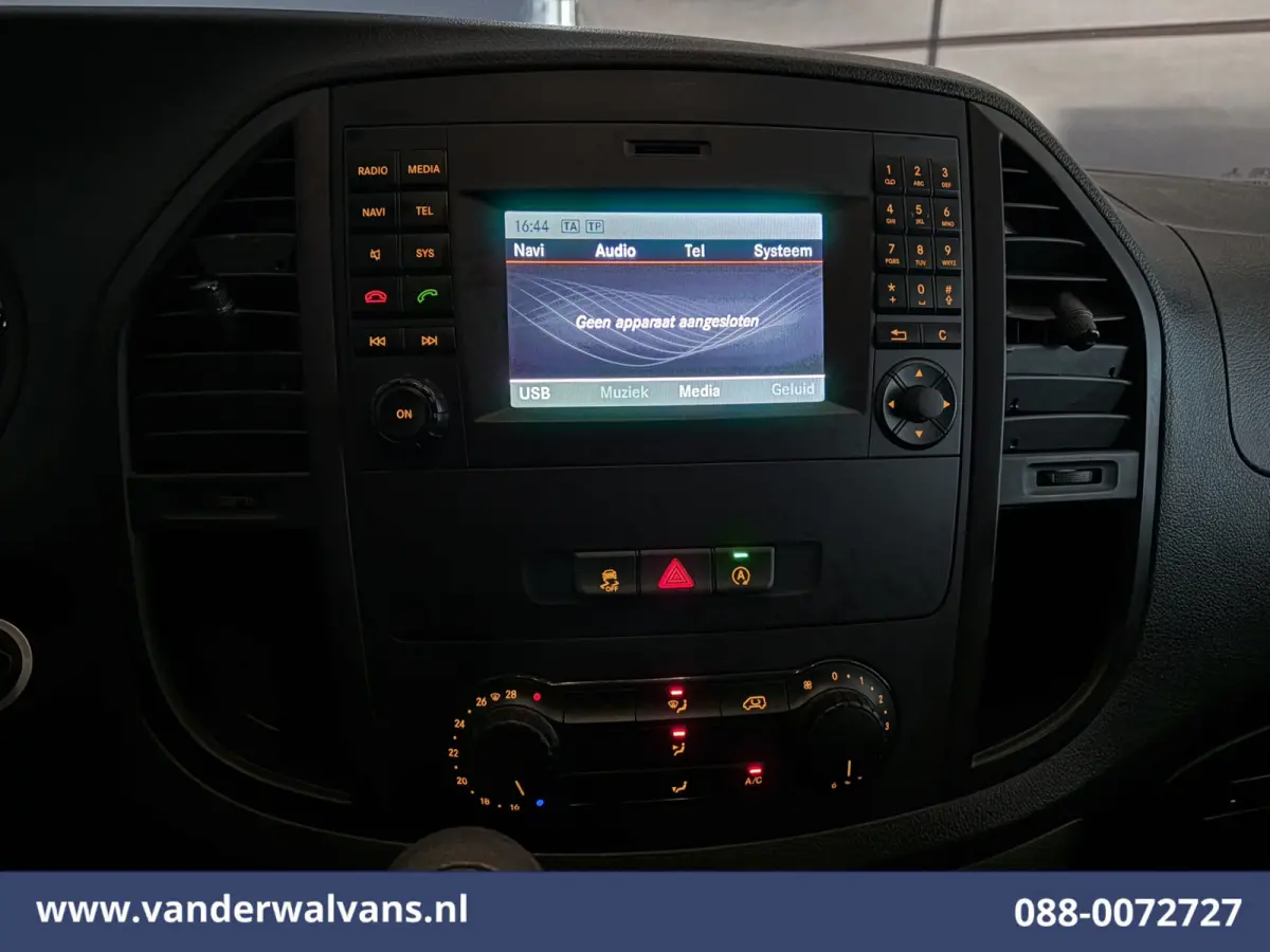 116 CDI 164pk L2H1 Euro6 Airco | Camera | Navigatie | Cruisecontrol | Stoelverwarming Bijrijdersbank, Achterklep