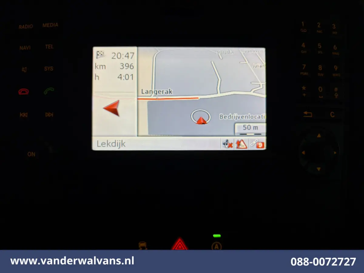116 CDI 164pk L2H1 Euro6 Airco | 3-Zits | Camera | Navigatie | Cruisecontrol | Stoelverwarming Bijrijdersbank, Achterklep
