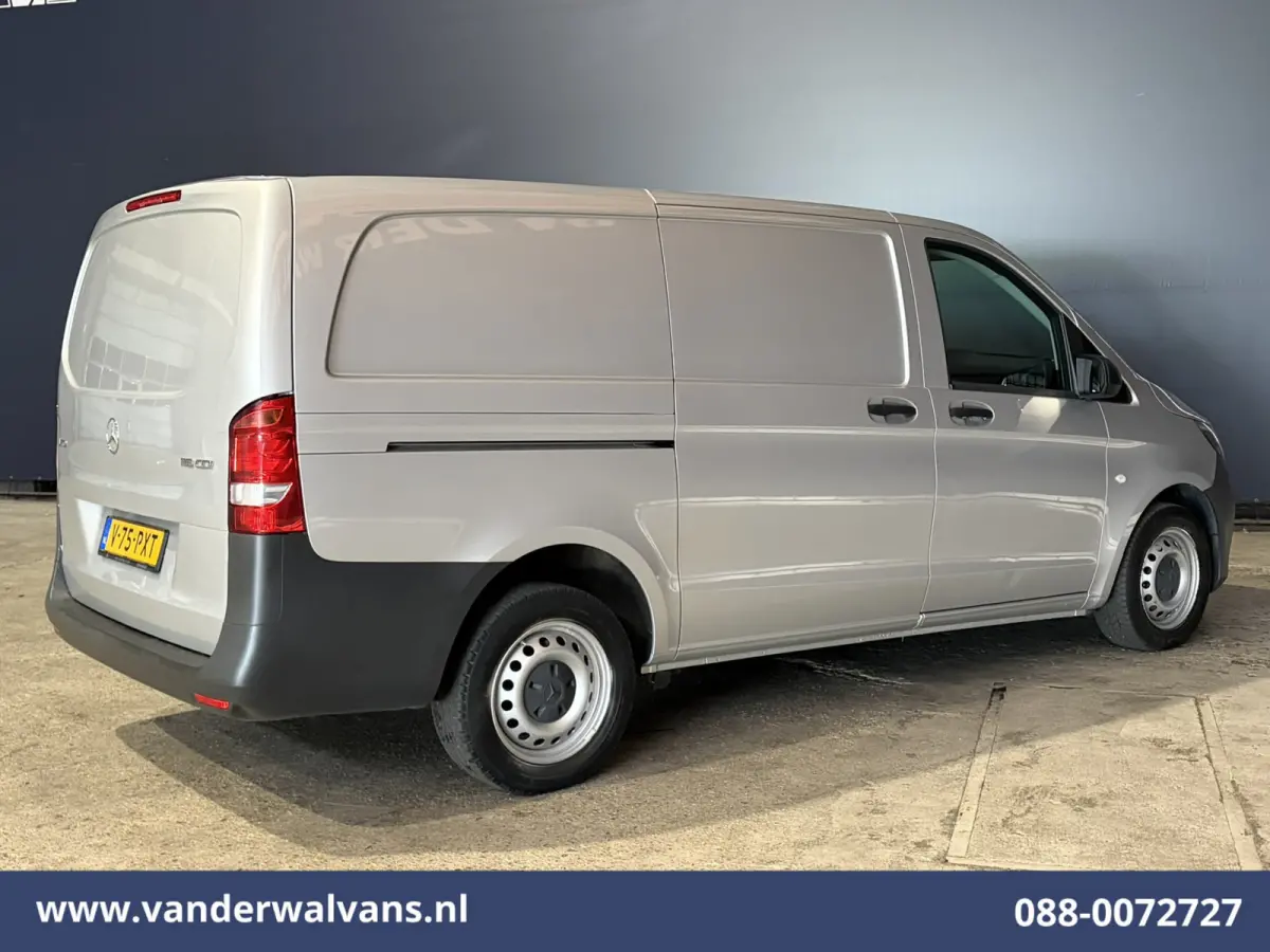 116 CDI 164pk L2H1 Euro6 Airco | Camera | Navigatie | Cruisecontrol | Stoelverwarming Bijrijdersbank, Achterklep