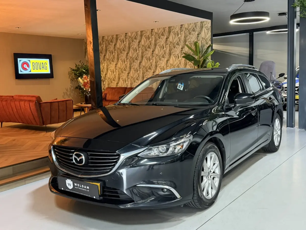 2.0 SkyActiv-G 165 Skylease+|Keyless|StoelVW|Navi|Cruise|PDC|LED|17" Velgen|Rijklaar