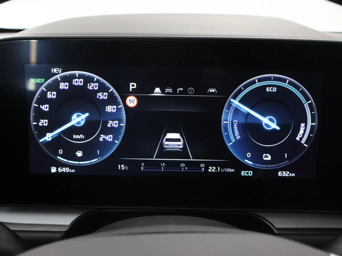 1.6 GDi PHEV DynamicPlusLine Edition | 18” lichtmetalen velgen | Elektrisch verstelbare bestuurdersstoel | Stoel/Stuurwielverwarming | LED Koplampen | Elektrisch bedienbare achterklep |