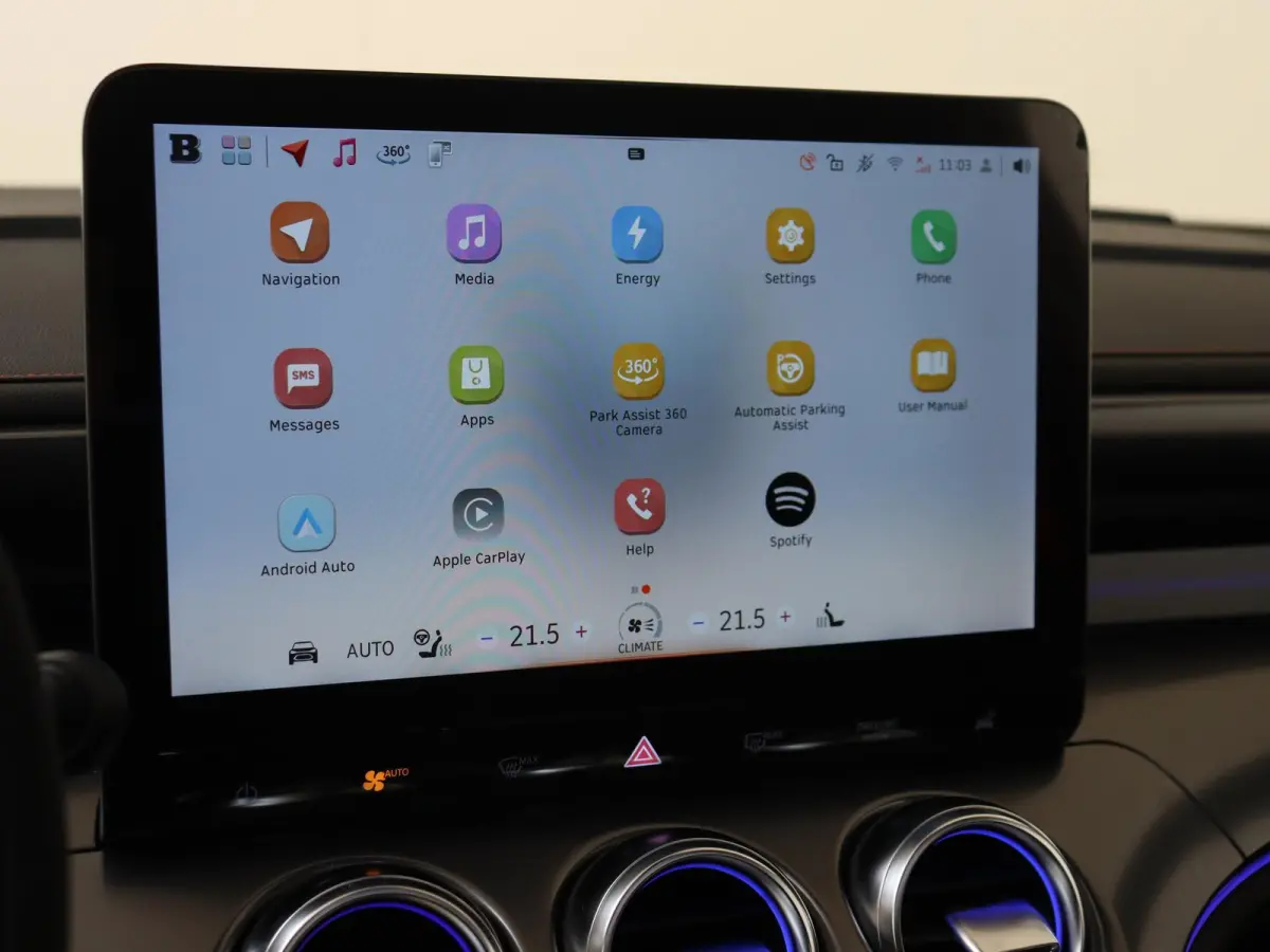 BRABUS / Stoelverwarming /  Halo Roof / 360°-camera / Easy entry / Frunk