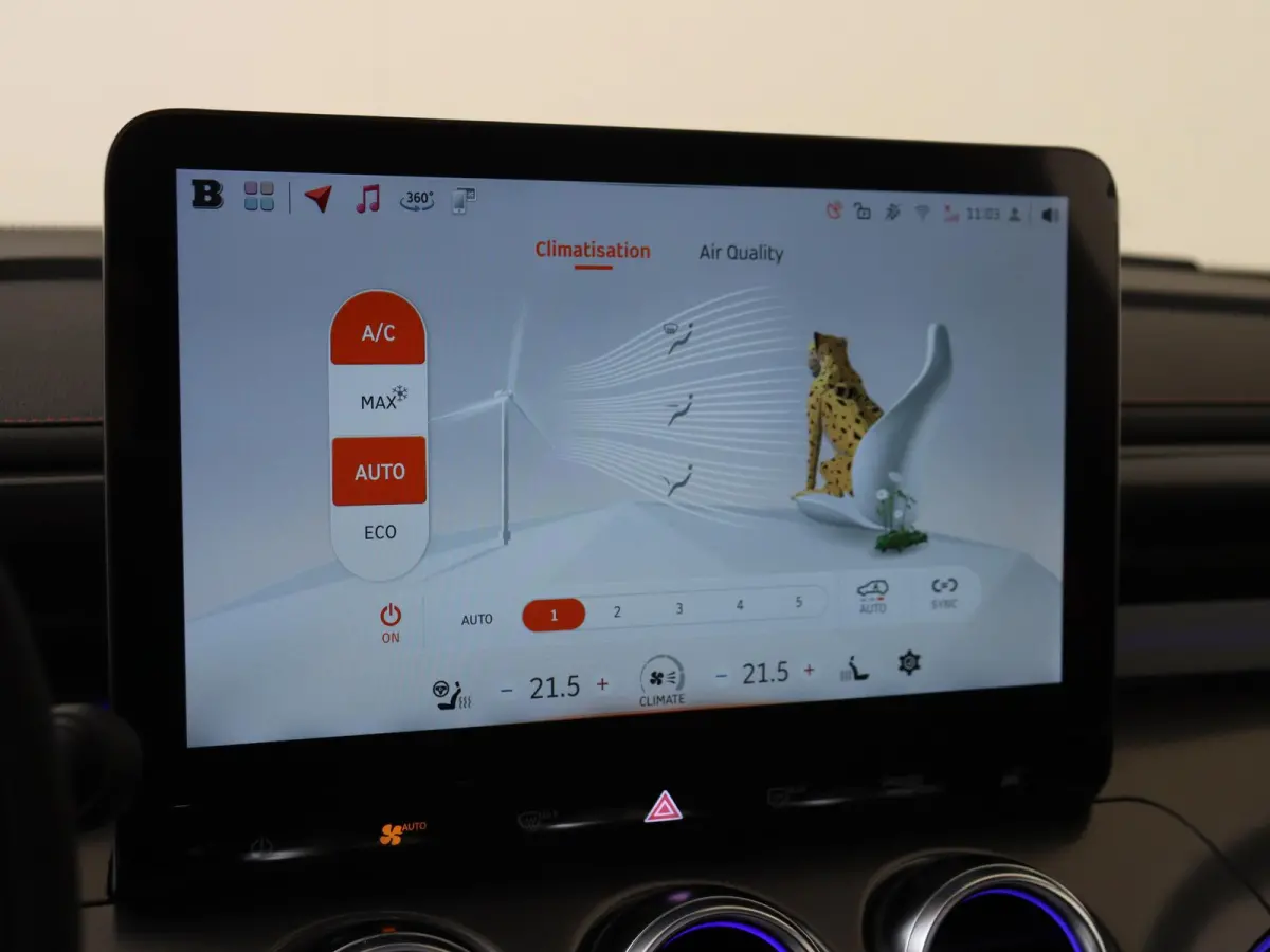 BRABUS / Stoelverwarming /  Halo Roof / 360°-camera / Easy entry / Frunk