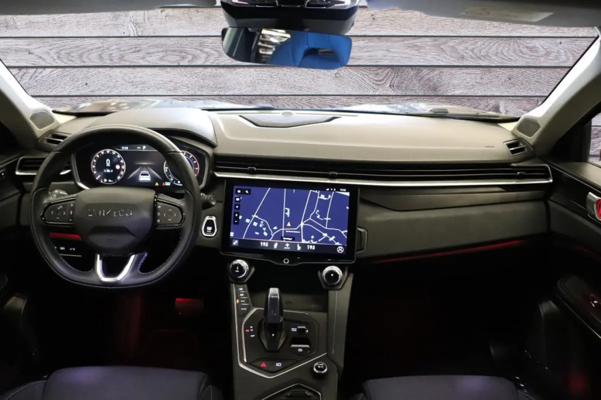 1.5 | altijd Ruime voorraad | zwart & blauw | PHEV | plug-in hybride | panoramadak | zwart & blauw