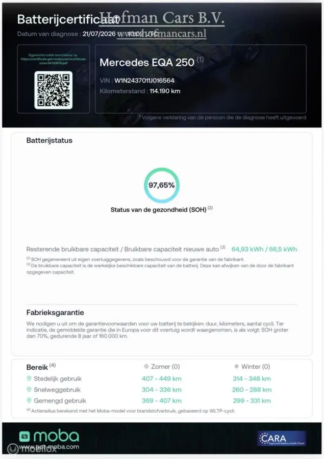 250 Business Solution AMG 67 kWh