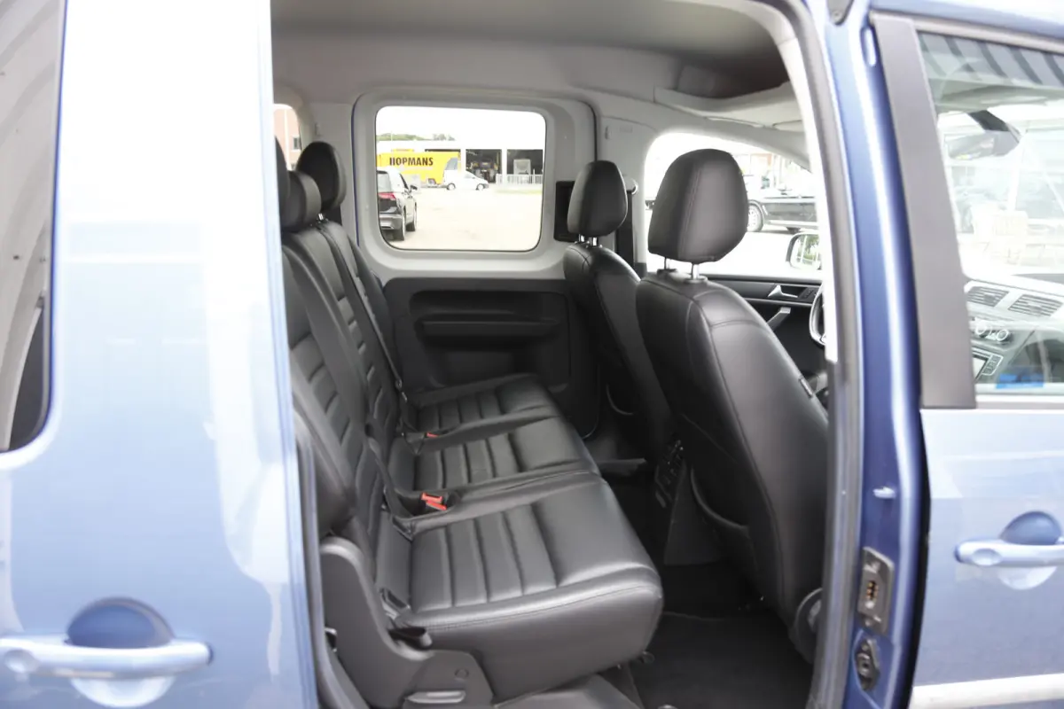 1.4 TGI Trendline 5 Persoons Automaat*Perfect VW Onderh.*Trekhaak/2x zijschuifdeur/Leder/Stoelverw./Climate-Control/Parkeersens.V+A*