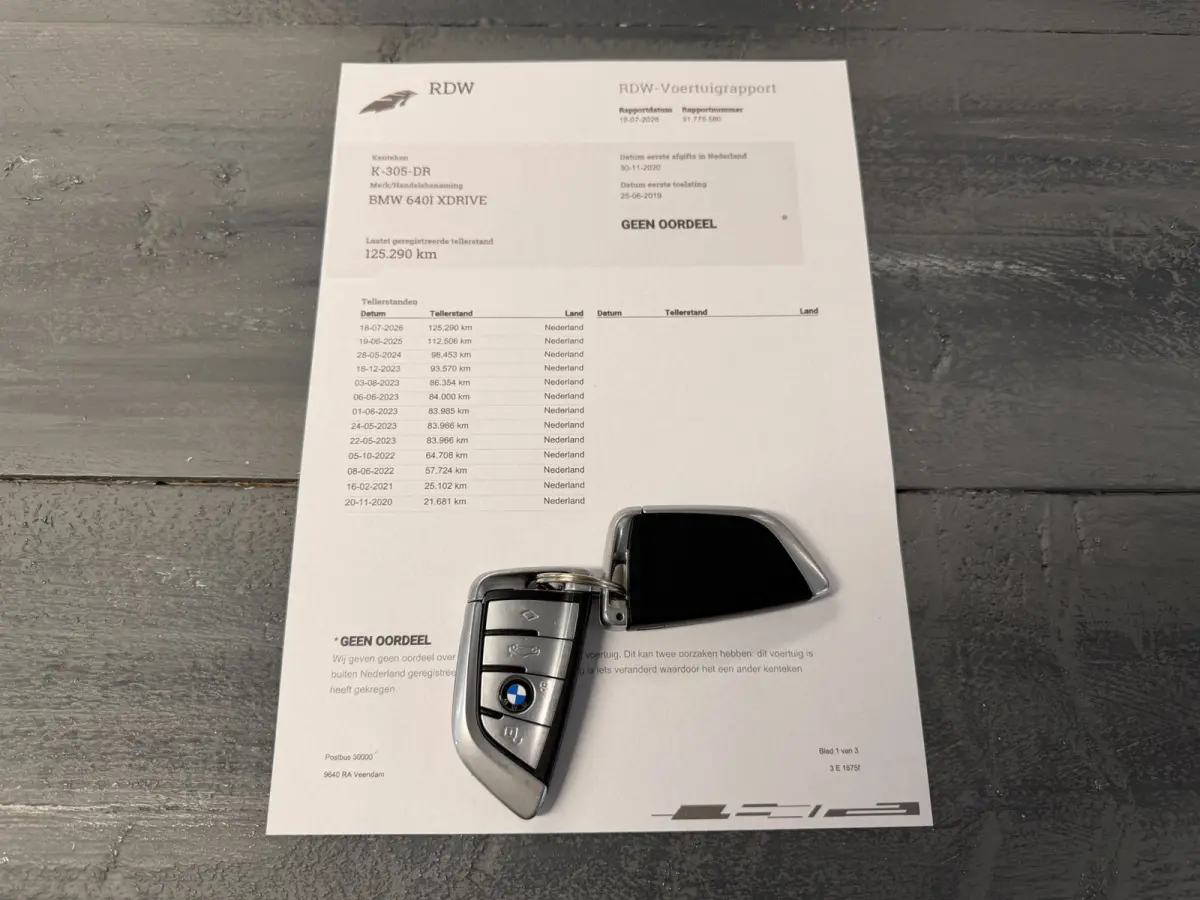 Gran Turismo 640i xDrive M-Sport High Exe Aut Leer LED