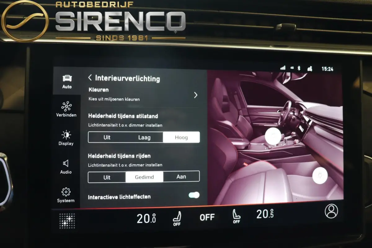 1.5| 360 camera met 3d view | panodak | stoelverwarming | Android auto & Apple carplay |dab | adaptive cruise control | sfeerverlichting |