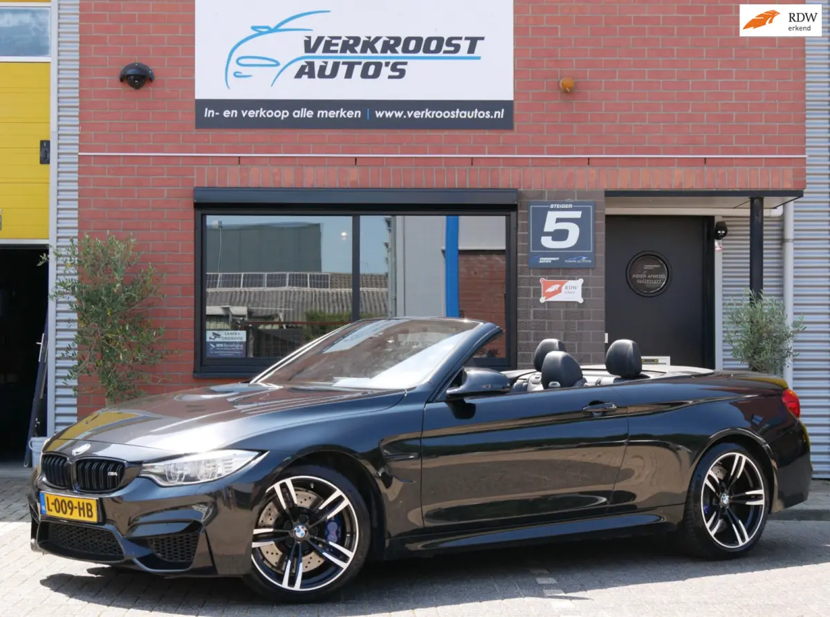 M4 dealer onderhouden. memory. h&k. carbon trim.