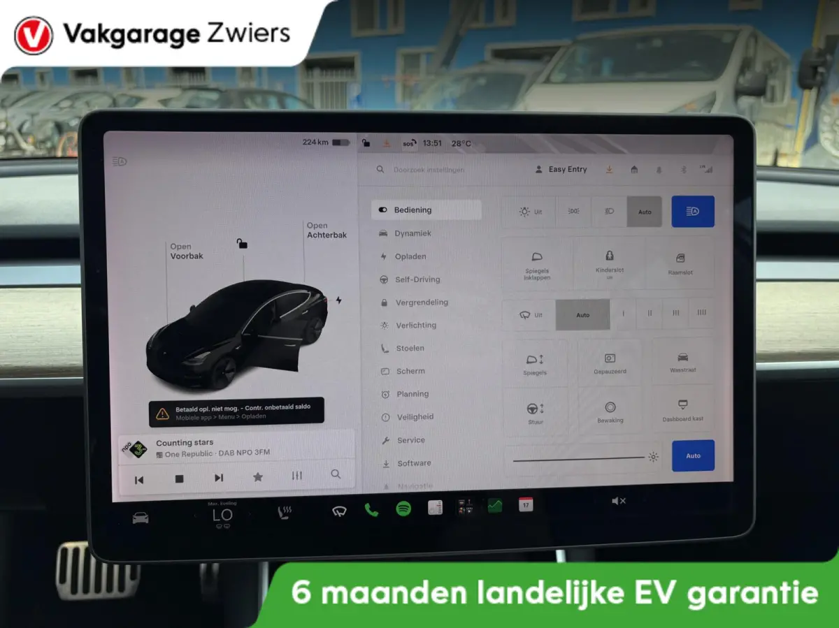 Long Range RWD 75 kWh|Autopilot|afnm. Trekhaak|Stoel verw.