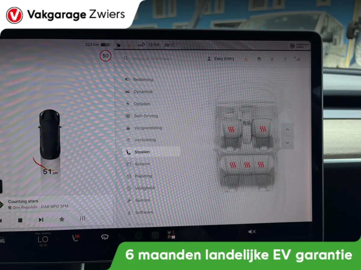 Long Range RWD 75 kWh|Autopilot|afnm. Trekhaak|Stoel verw.