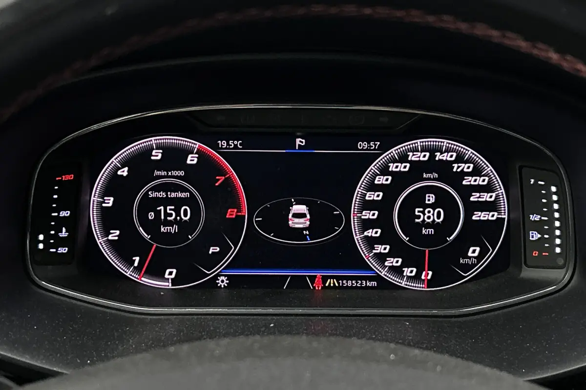 1.5 TSI FR | Half lederen bekleding | Stoelverwarming | Camera