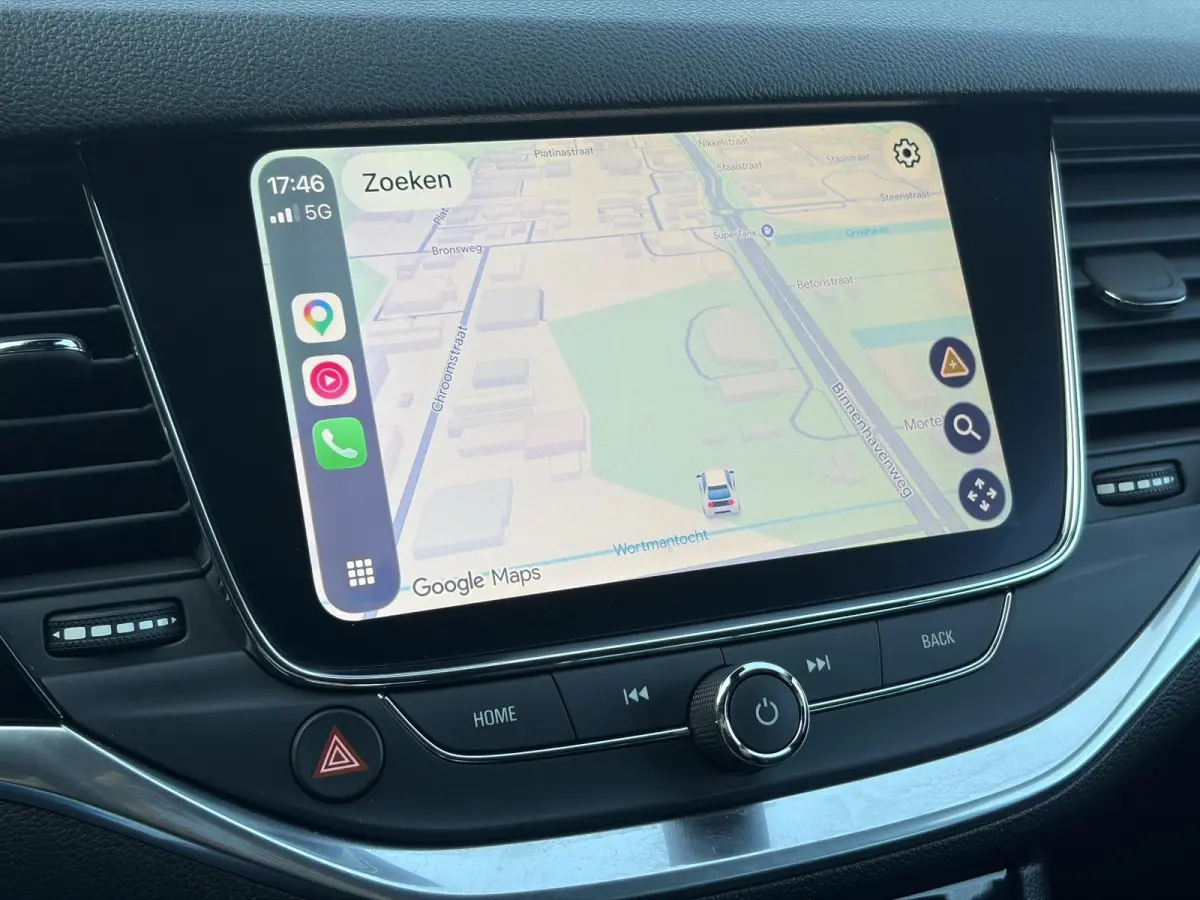 1.2 Launch Elegance 2e Eigenaar,Camera,Stoelverw-Stuurverw,110pk,Navi,Carplay,Halfleder,Elekt.Stoel,6 Bak,Clima,Cruise,Lm velgen,Pdc V+A,N.A.P,Net beurt gehad,Apk tot 09-2028