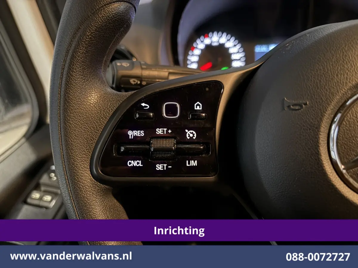 316 CDI 164pk L3H2 Inrichting Euro6 Airco | Camera | Apple Carplay | Standkachel | Chauffeursstoel TV, Victron Omvormer, Sidebars, Android Auto, Ladderopbergsysteem, Koelkast, Luifel, Cruise