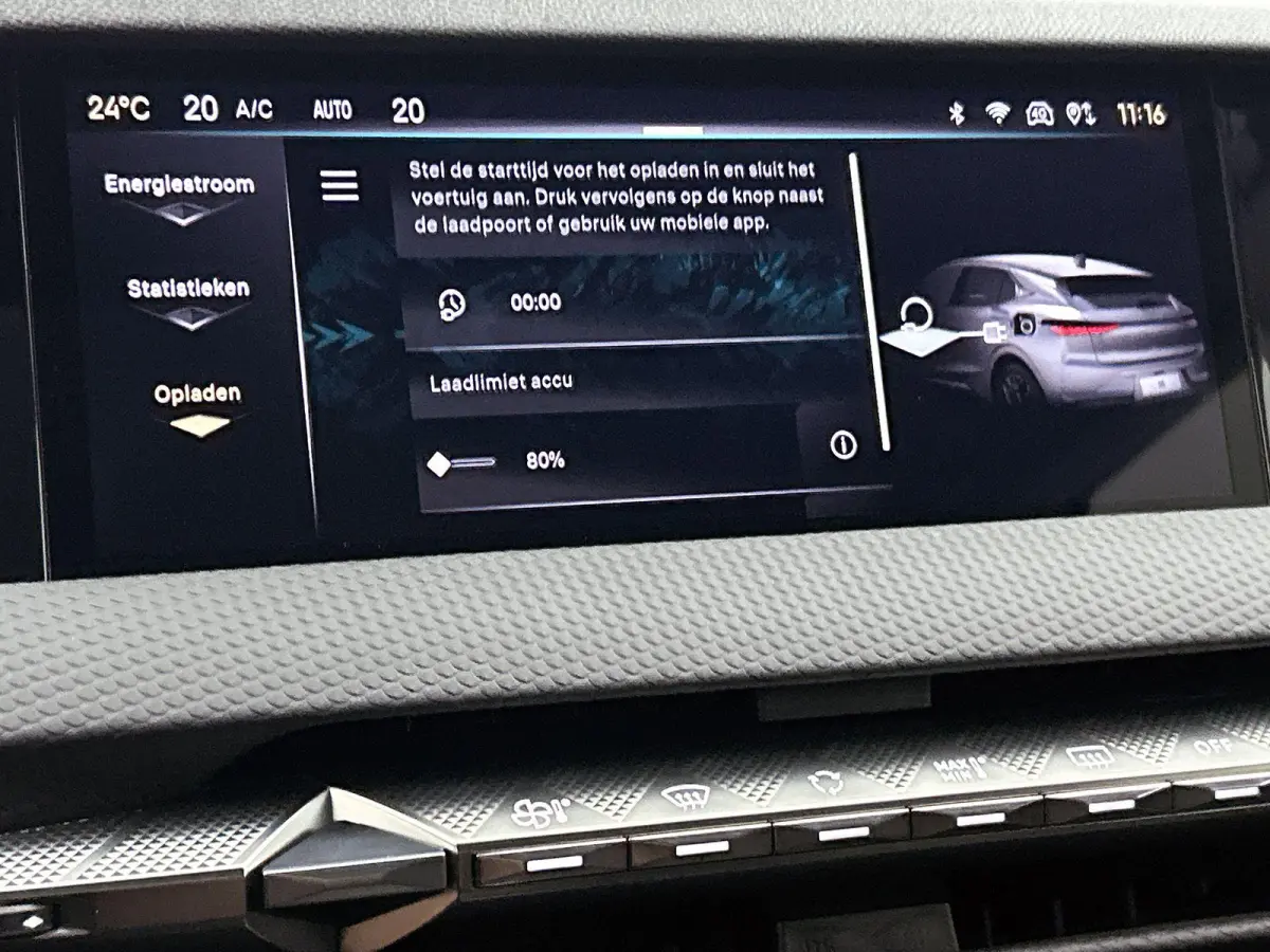 Ligne Business Comfort Pack 58.3 kWh | Automaat | Warmtepomp | Apple carplay | Android auto | Lederen bekleding | Elektrisch bedienbare stoelen | Elektrische achterklep | Lichtmetalen velgen