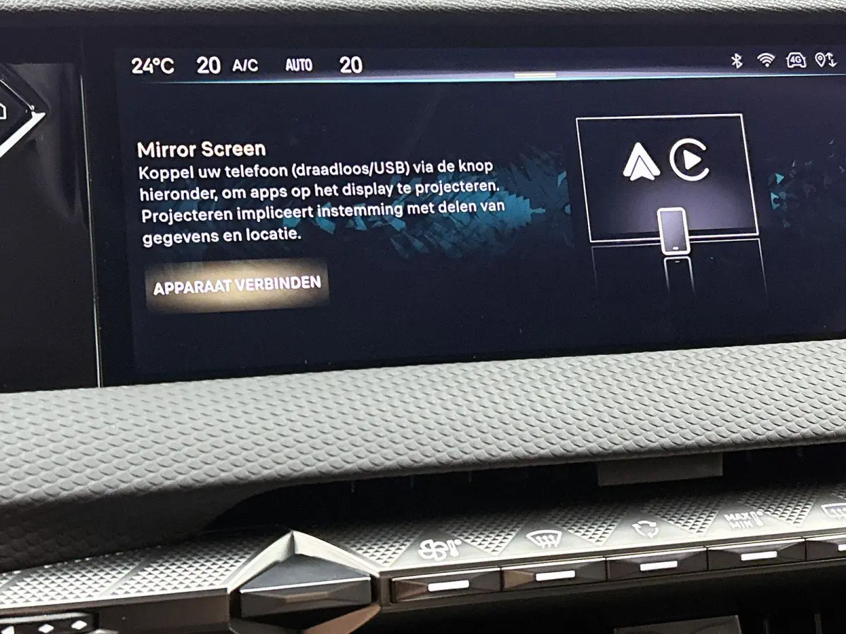 Ligne Business Comfort Pack 58.3 kWh | Automaat | Warmtepomp | Apple carplay | Android auto | Lederen bekleding | Elektrisch bedienbare stoelen | Elektrische achterklep | Lichtmetalen velgen