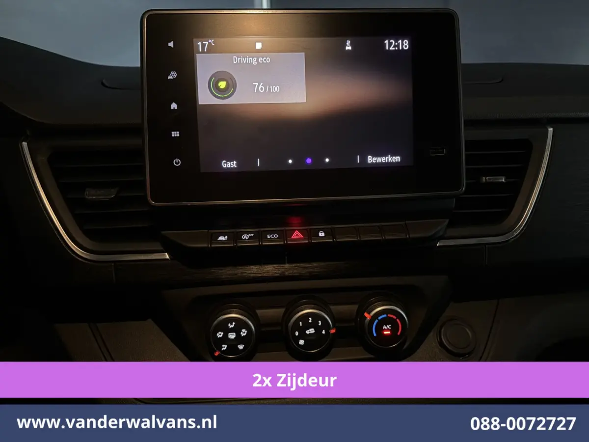 2.0 dCi 131pk L2H1 Euro6 Airco | 2x zijdeur | LED | Apple Carplay | Cruisecontrol Parkeersensoren, Bijrijdersbank
