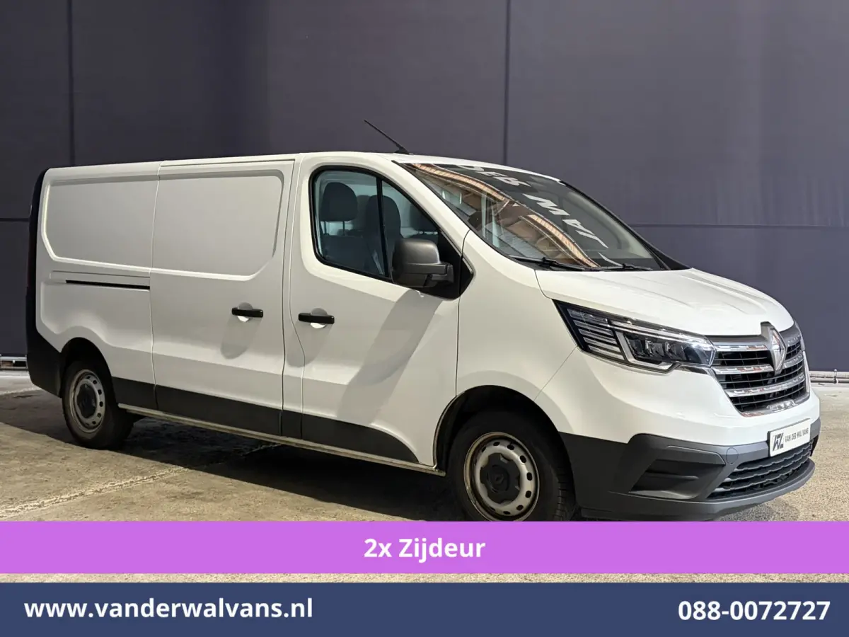 2.0 dCi 131pk L2H1 Euro6 Airco | 2x zijdeur | LED | Apple Carplay | Cruisecontrol Parkeersensoren, Bijrijdersbank