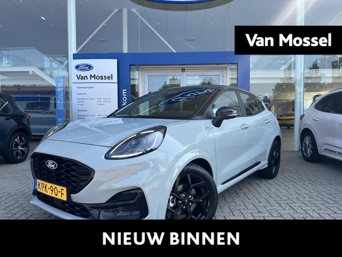 1.0 EcoBoost ST-Line | 155PK! | Automaat | Black Package | DEMO | Stoel/stuur voorruitverwarming | Camera | Navigatie | Parkeersensoren Voor+Achter