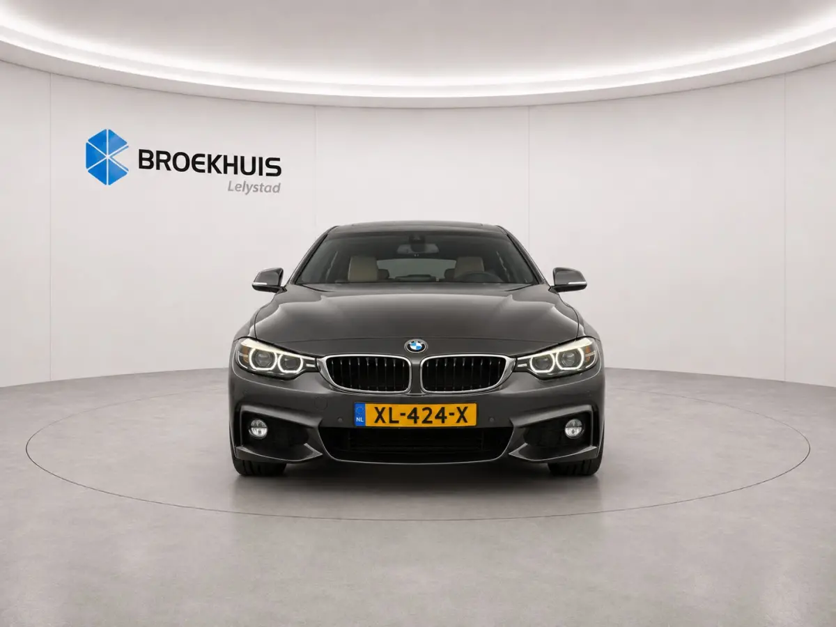 4-SERIE GRAN COUPÉ 420I 184PK HIGH EXECUTIVE EDITION M-SPORT AUTOMAAT / NAVI / LEDER / XENON / CLIMA / LED / PDC / 19" LMV / KEYLESS / SCHUIF-KANTELDAK / ADAPT. CRUISECONTROL / UNIEK / NIEU