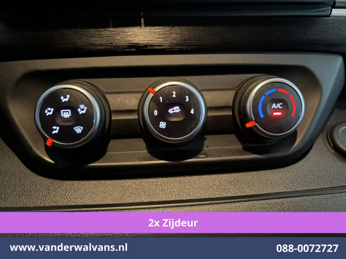 2.0 Blue dCi 150pk Automaat L2H1 Euro6 Airco | 2x zijdeur | LED | Apple Carplay Cruisecontrol, Parkeersensoren, Bijrijdersbank