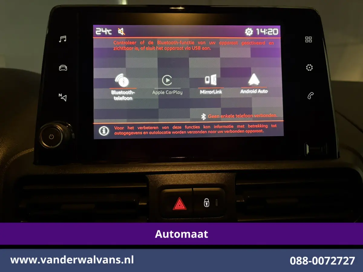 1.5 BlueHDI 131pk L1H1 Automaat Euro6 Airco | Camera | LM velgen | Apple Carplay Trekhaak, Cruisecontrol, Android Auto, Pushbar, Parkeersensoren