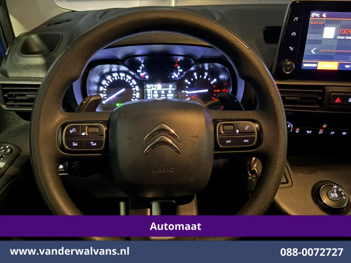 1.5 BlueHDI 131pk L1H1 Automaat Euro6 Airco | Camera | LM velgen | Apple Carplay Trekhaak, Cruisecontrol, Android Auto, Pushbar, Parkeersensoren