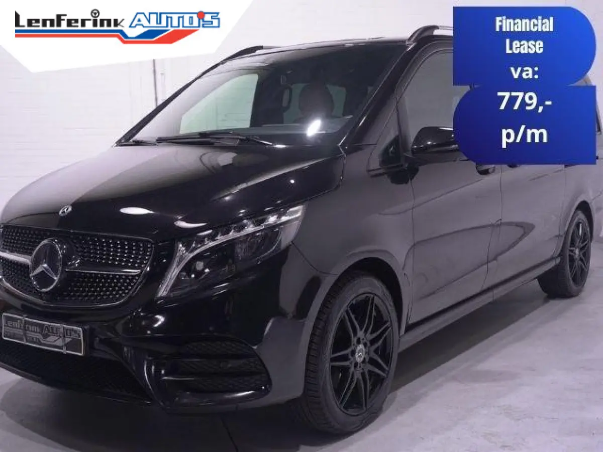 300d 4-MATIC Lang AMG Line Dubbel Cabine NAP 2x Elek. schuifdeur, Leder Beige, Distronic, 360 Camera, LED, Trekhaak