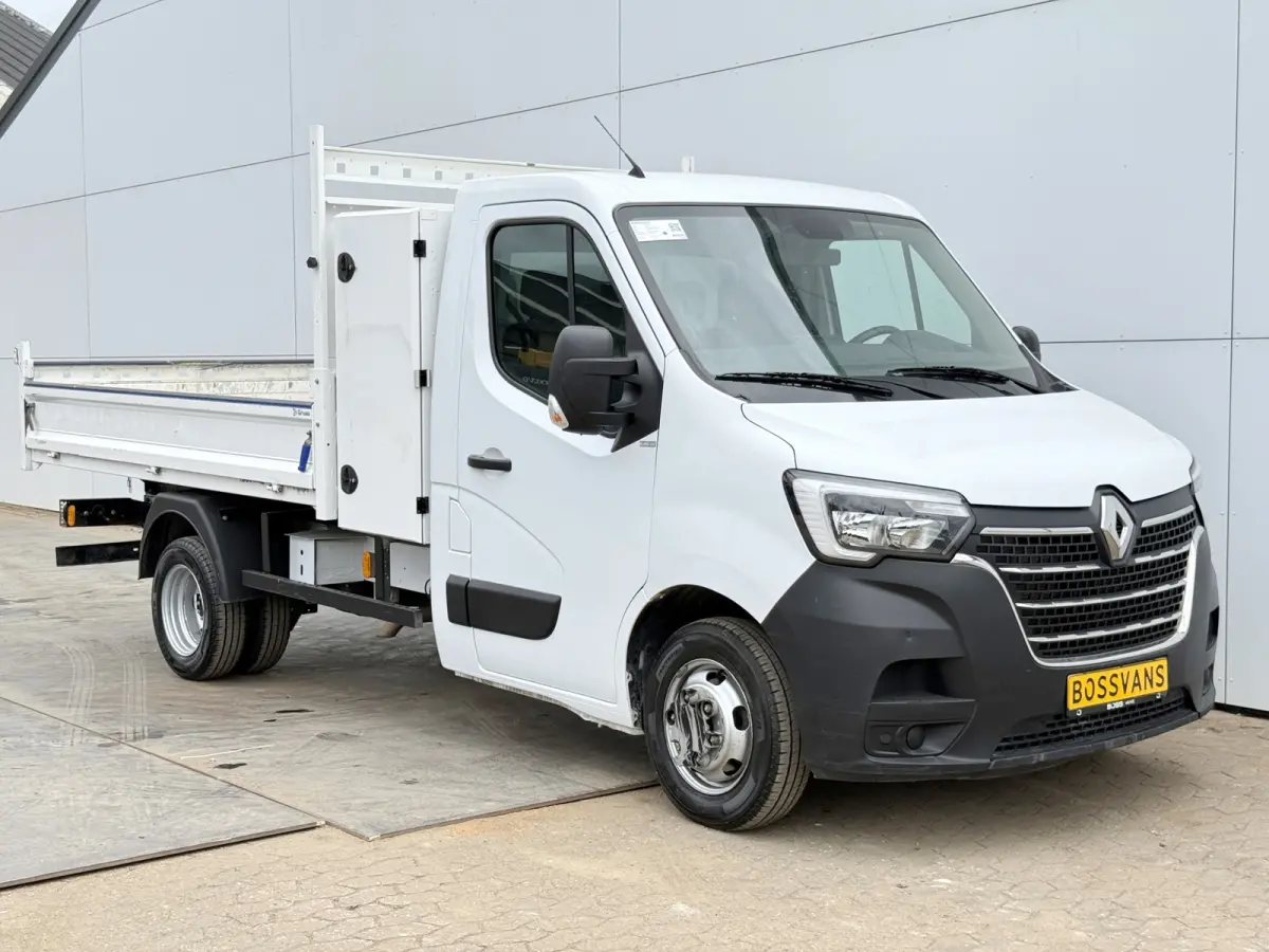 2.3 DCI 130PK Kipper Dubbellucht Kist 3,5t Trekhaak Airco Cruise Control Tipper Benne